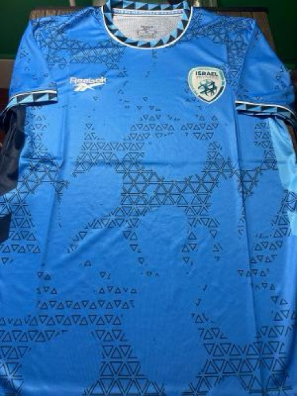 Reebok ISRAEL National Team Men’s JERSEY Sz M,L,XL,2X New w tags - Picture 5 of 6